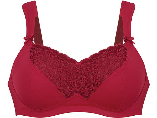 Mastectomy bra alternate view.